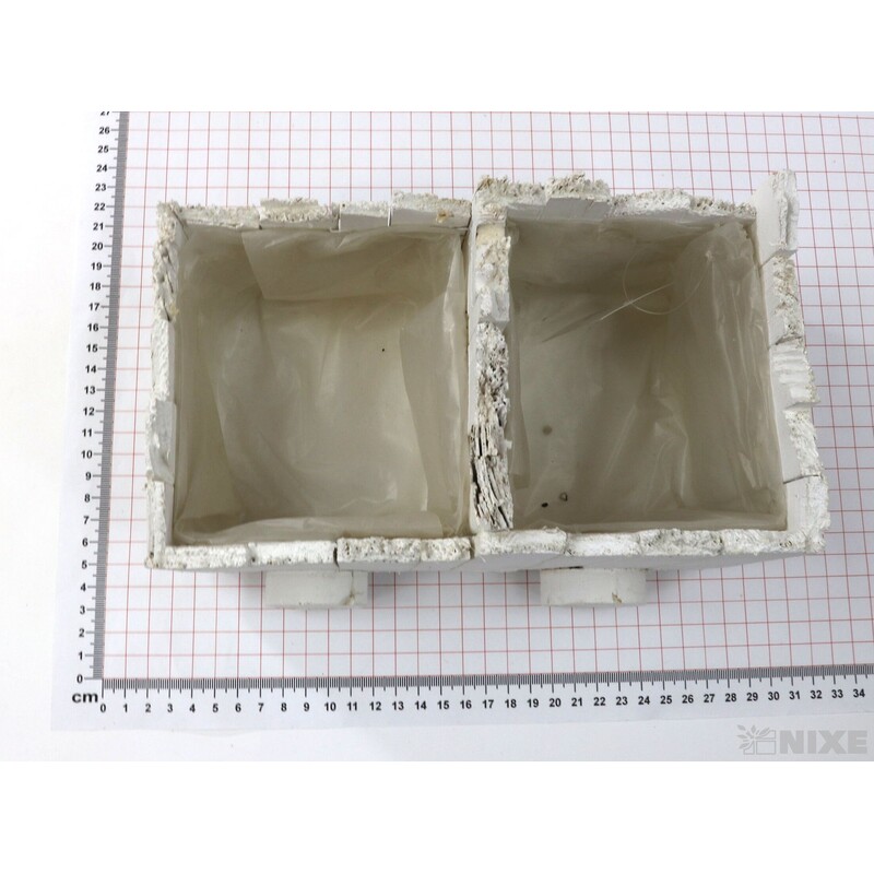 OBAL VOZÍK 22x12x11cm*BÍLÁ