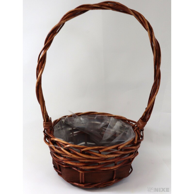 KOŠ PROUTĚNÝ 35x14cm 25x12 20x11*BÍLÁ