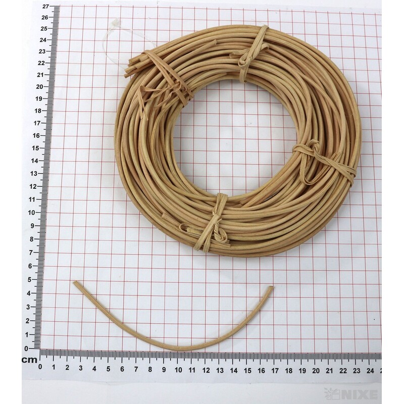 RATTAN MONDOL. 3mm*PŘÍRODNÍ