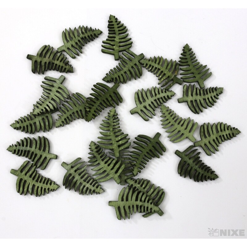 LIST DŘEVO 3cm 24ks*MIX BAREV