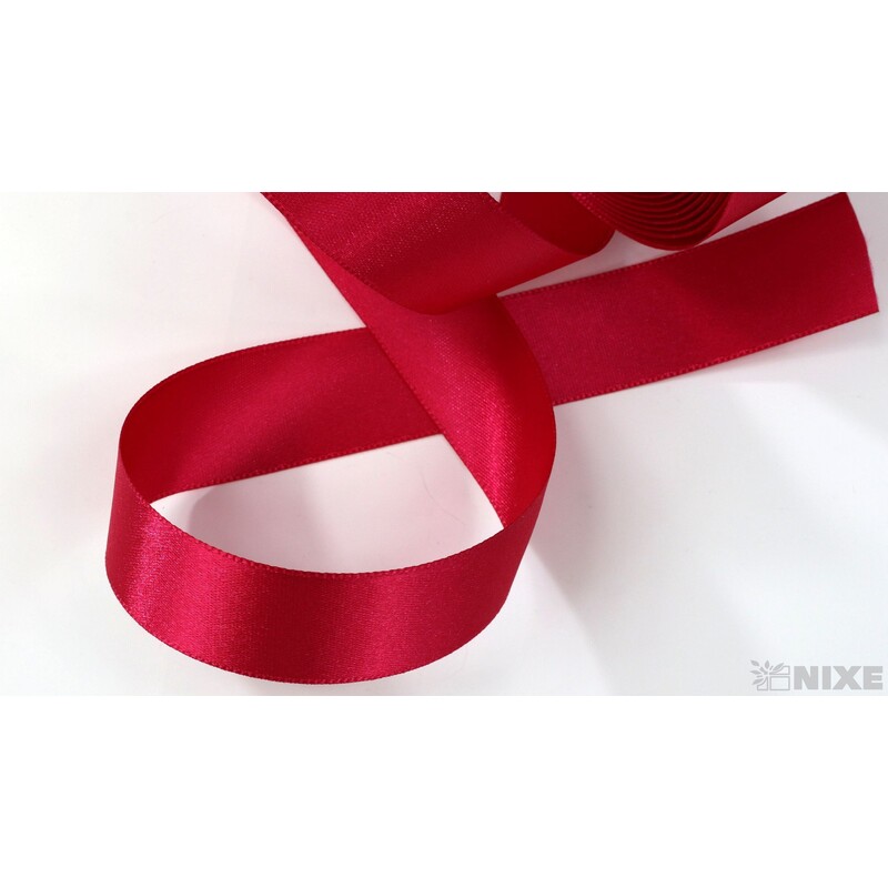 ATLASOVÁ STUHA OBOULÍC PESH 24mmx20m*MALINOVÁ 080635