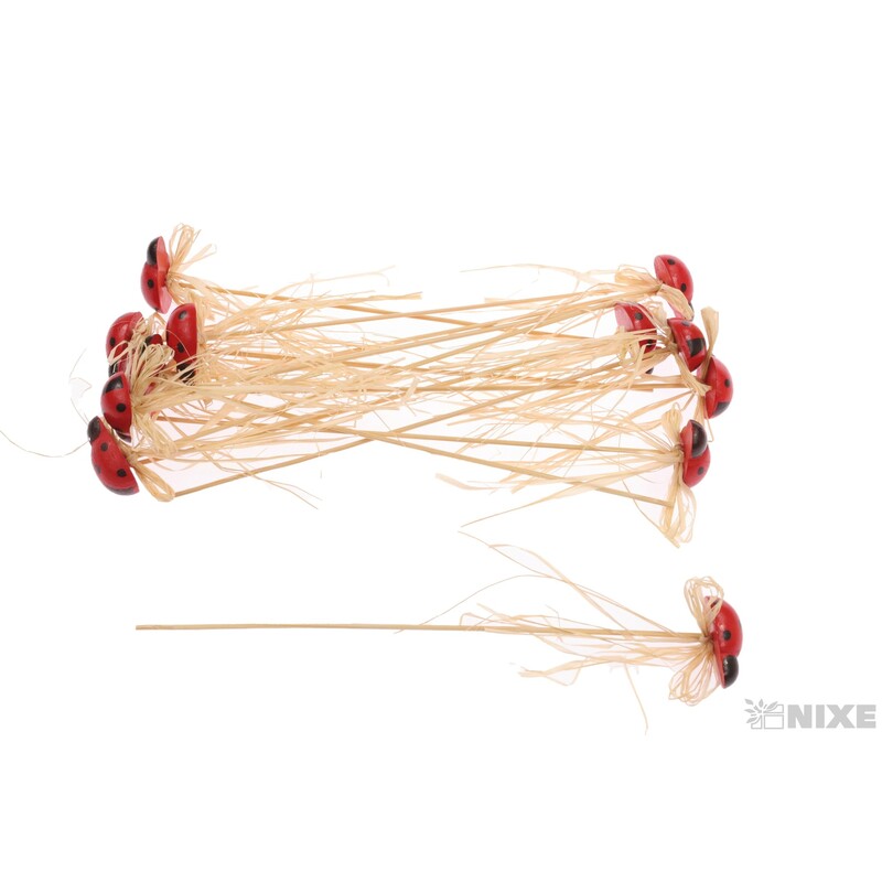 ZÁPICH BERUŠKA 4x20cm 12ks*ČERVENÁ