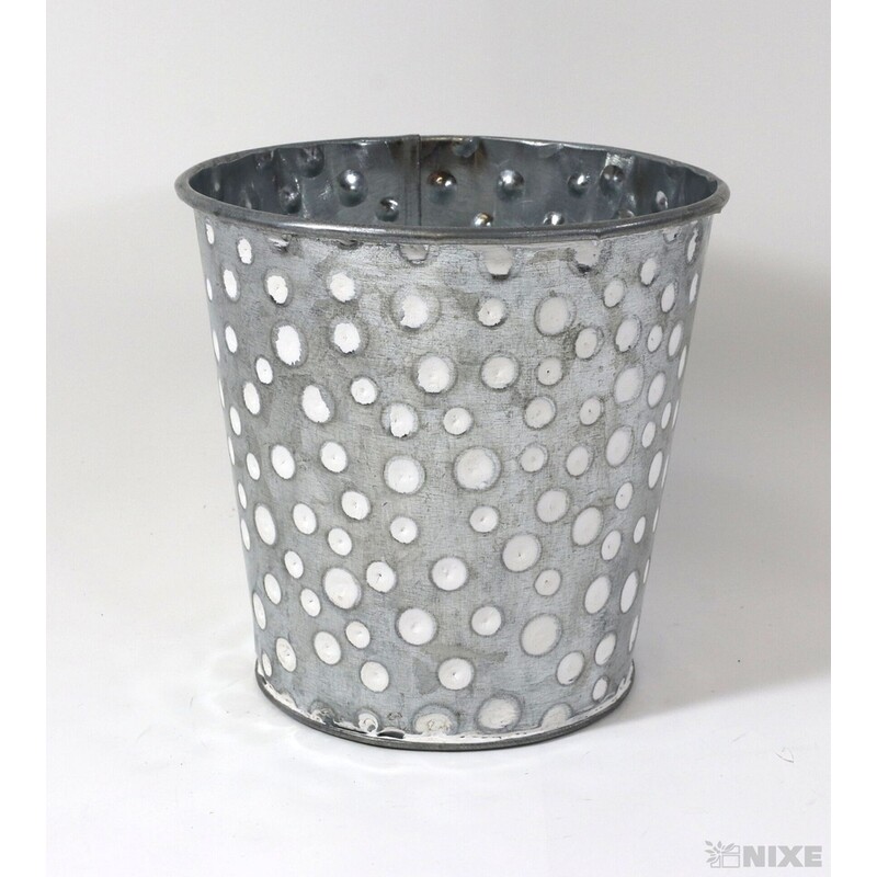 PLECHOVÝ OBAL 11,5x12cm*BÍLÁ