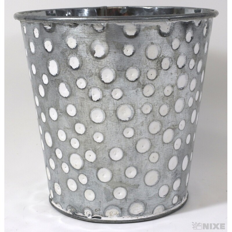 PLECHOVÝ OBAL 11,5x12cm*BÍLÁ