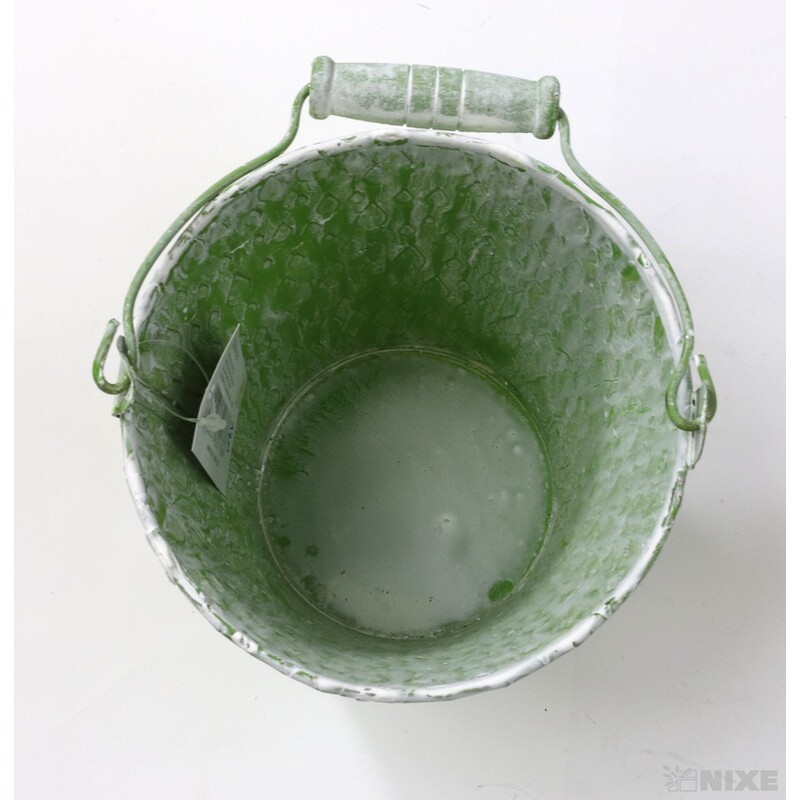 PLECHOVÝ KBELÍK 11x10cm*ZELENÁ