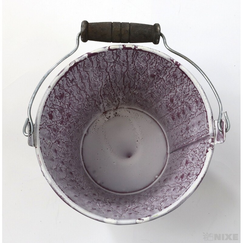 PLECHOVÝ KBELÍK 11x10cm*RŮŽOVÁ