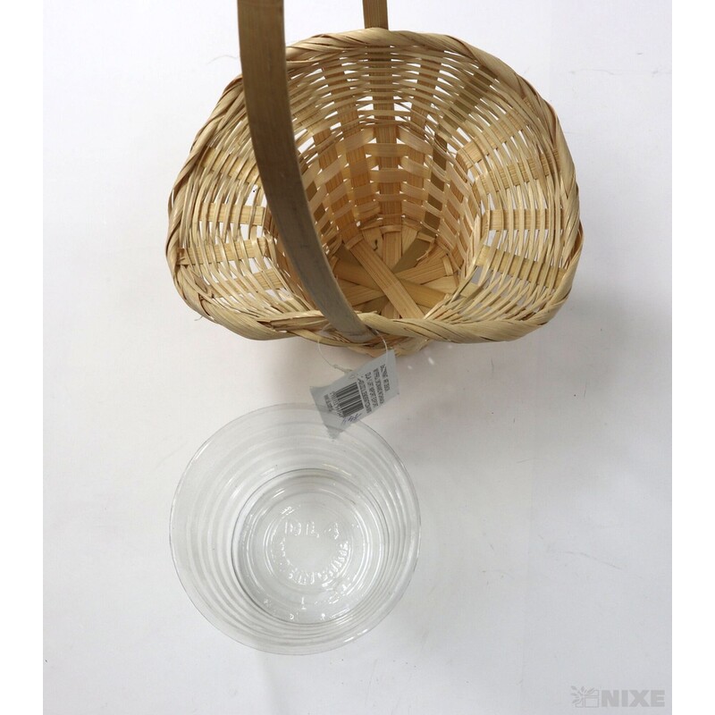 KOŠ 28x10x08cm*PŘÍRODNÍ