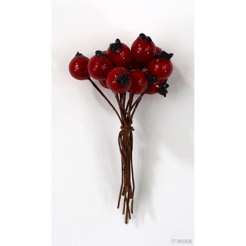 JEŘABINA 1x7cm 12ks 12sv*ČERVENÁ