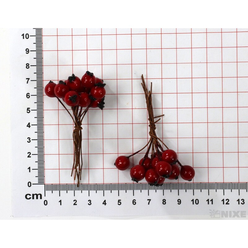 JEŘABINA 1x7cm 12ks 12sv*ČERVENÁ