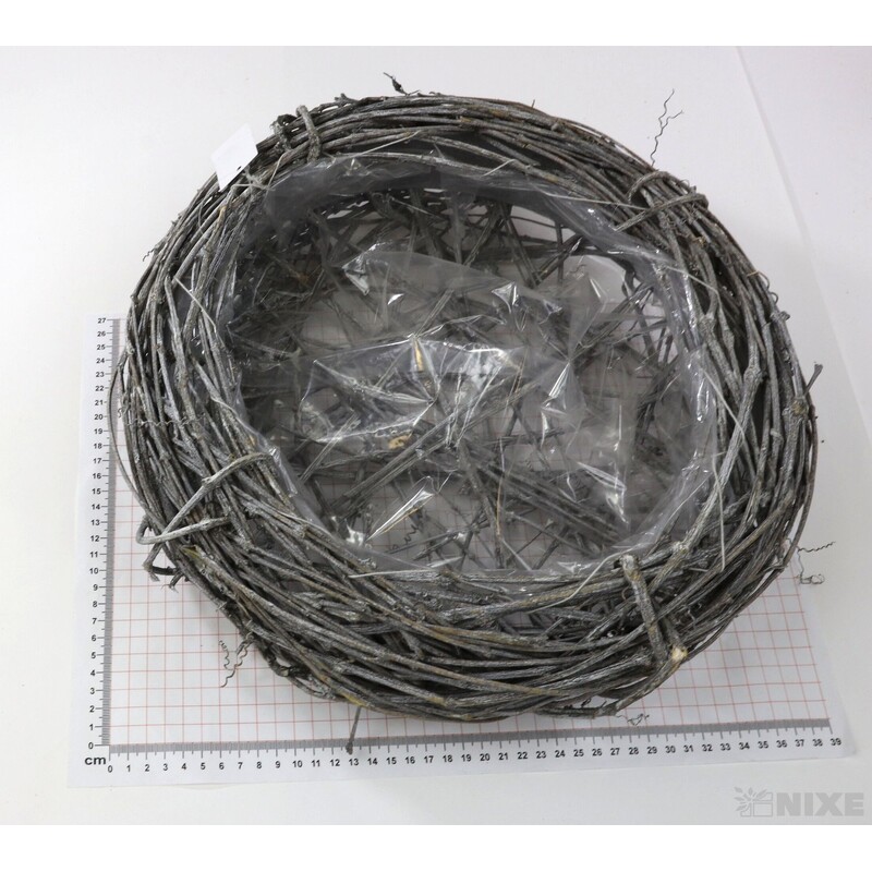 OBAL KRUH 28x8cm*ŠEDÁ