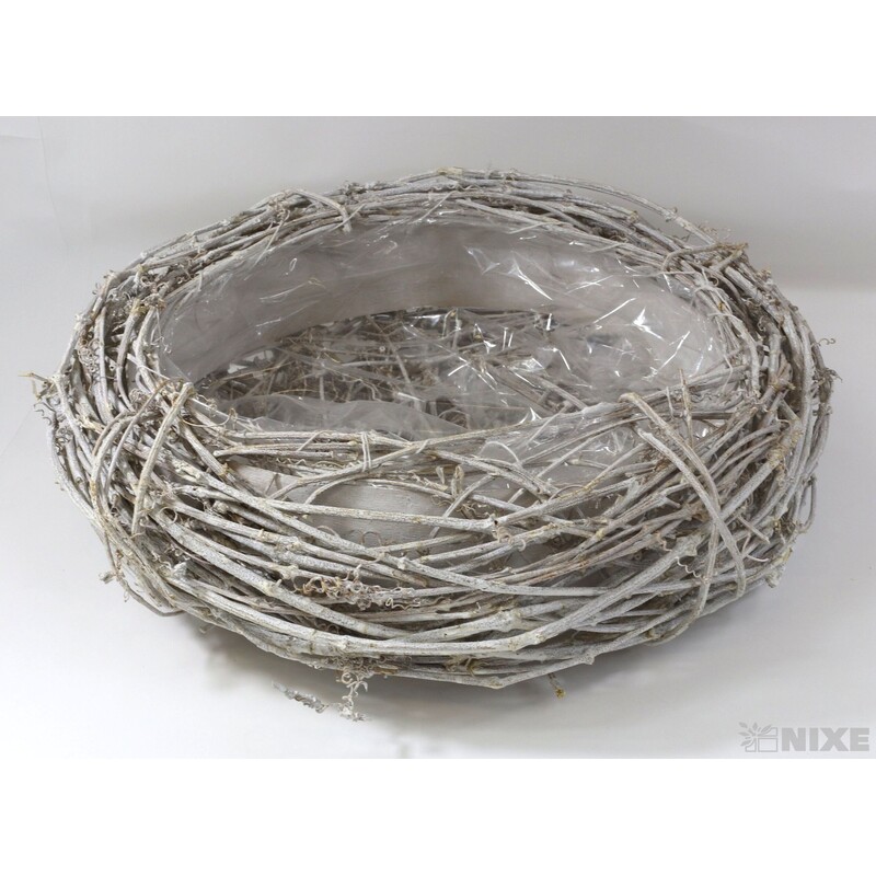 OBAL KRUH 27x8cm*BÍLÁ