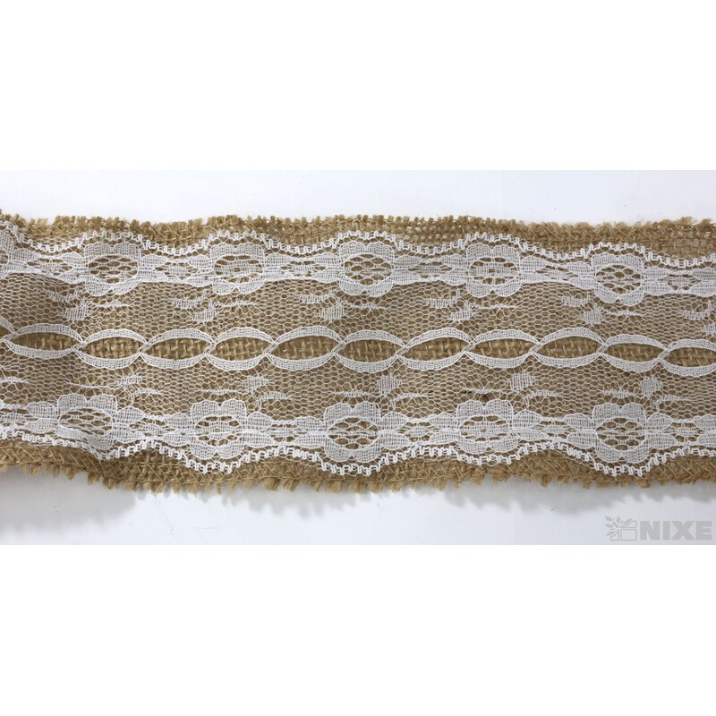 STUHA JUTA KRAJKA 68mmx5yd*PŘÍRODNÍ