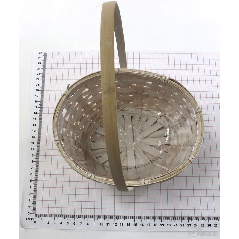 KOŠ RATTAN 20x15x28cm*PŘÍRODNÍ