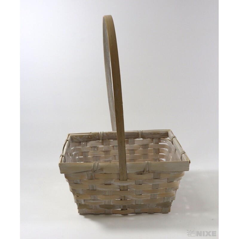 KOŠ RATTAN 18x09x29cm*PŘÍRODNÍ