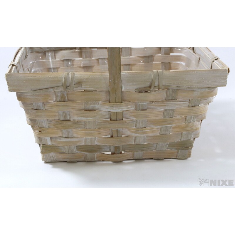 KOŠ RATTAN 18x09x29cm*PŘÍRODNÍ