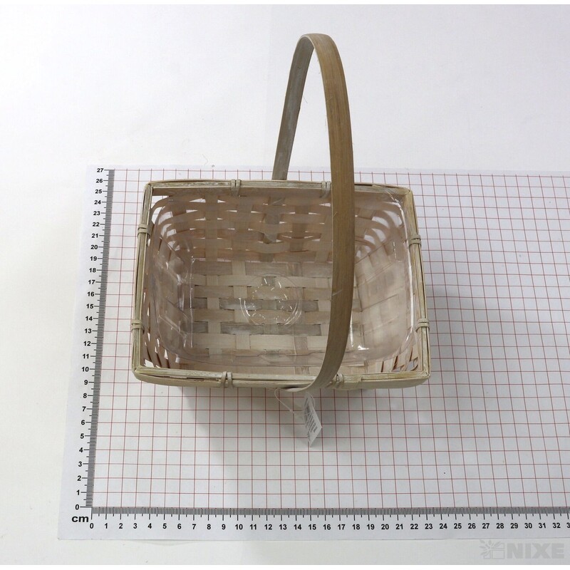 KOŠ RATTAN 18x09x29cm*PŘÍRODNÍ