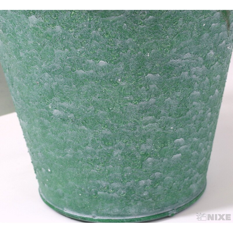 PLECHOVÝ KBELÍK 11x10cm*ZELENÁ