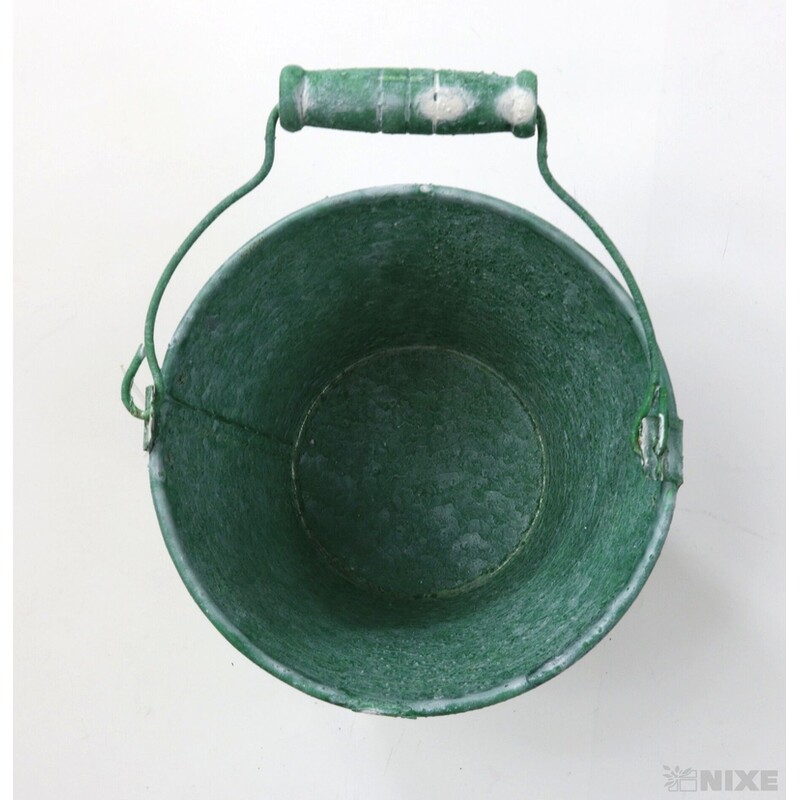 PLECHOVÝ KBELÍK 11x10cm*ZELENÁ