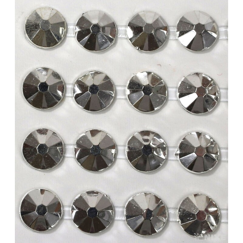 PERLIČKY NALEPOVACÍ 8mm 240ks*PRŮHLEDNÁ