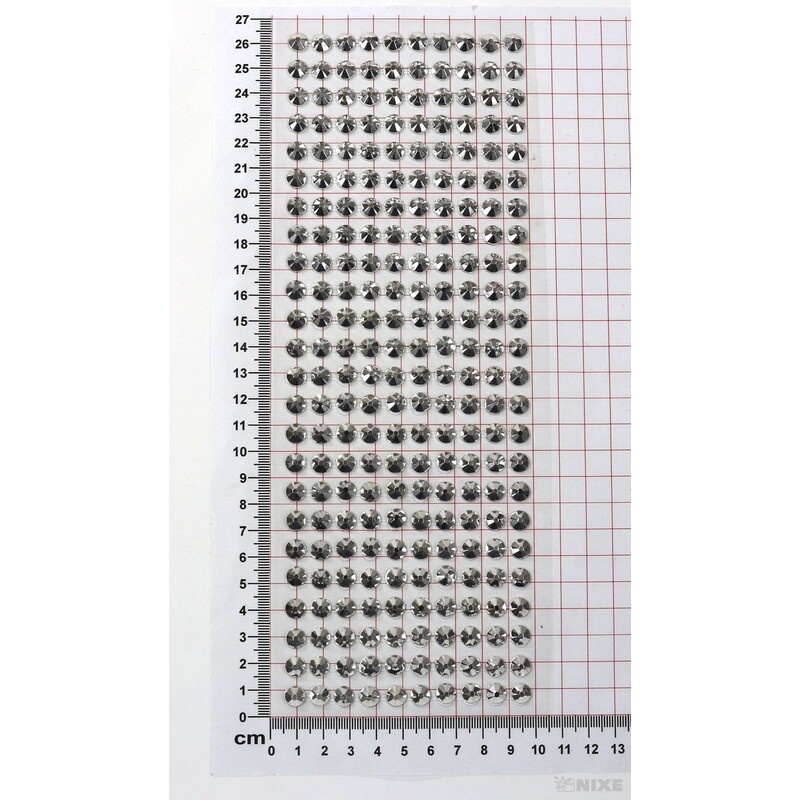 PERLIČKY NALEPOVACÍ 8mm 240ks*PRŮHLEDNÁ