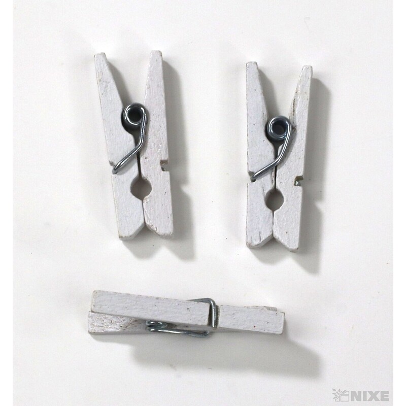 KOLÍČEK 2,5cm 24ks*BÍLÁ