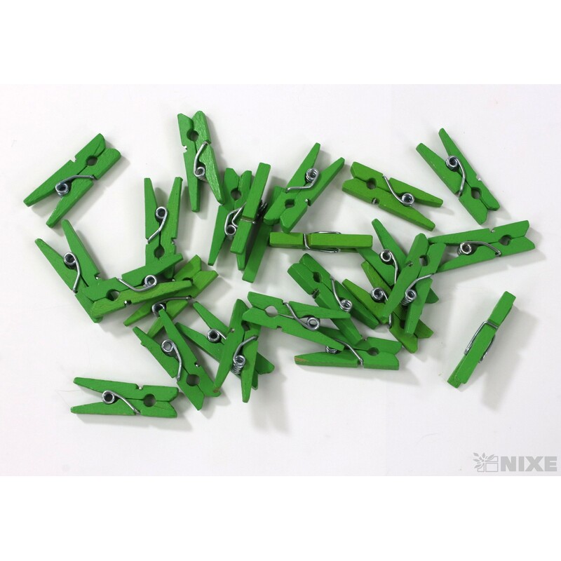 KOLÍČEK 2,5cm 24ks*ZELENÁ