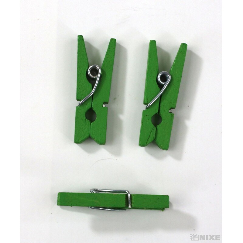 KOLÍČEK 2,5cm 24ks*ZELENÁ