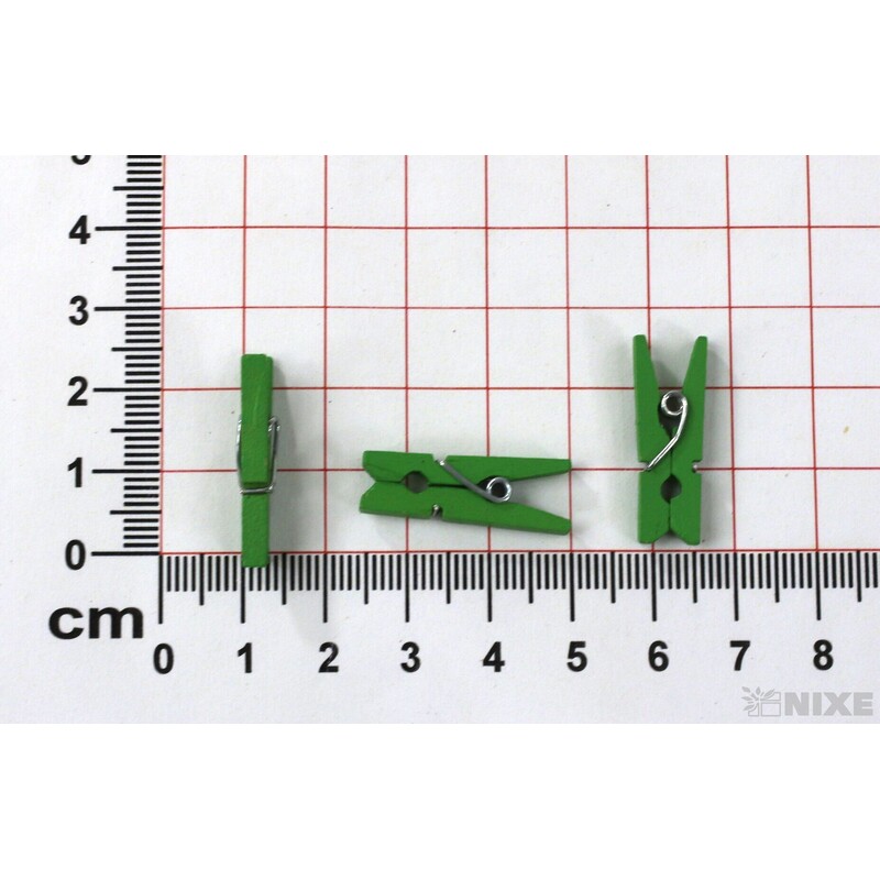 KOLÍČEK 2,5cm 24ks*ZELENÁ