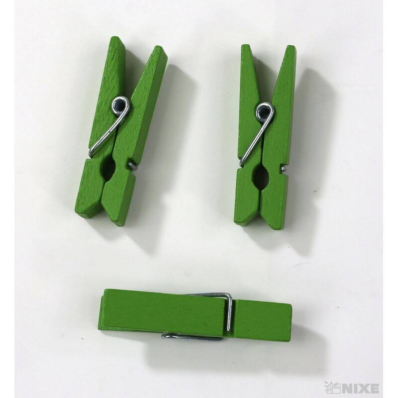 KOLÍČEK 3,5cm 24ks*ZELENÁ