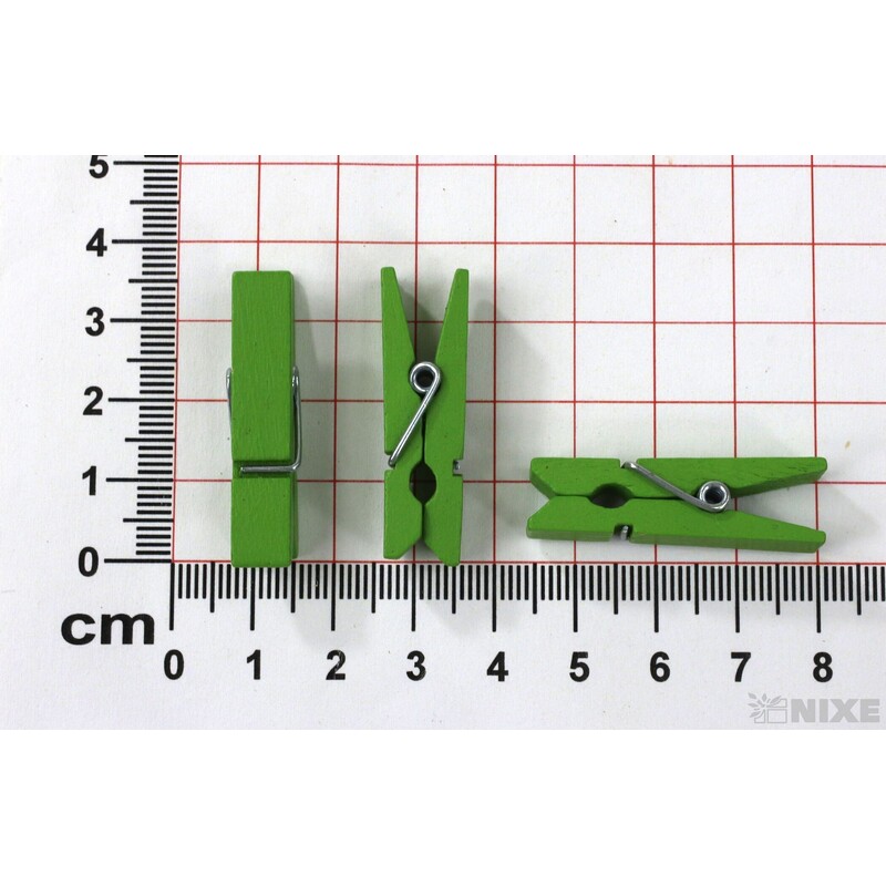 KOLÍČEK 3,5cm 24ks*ZELENÁ