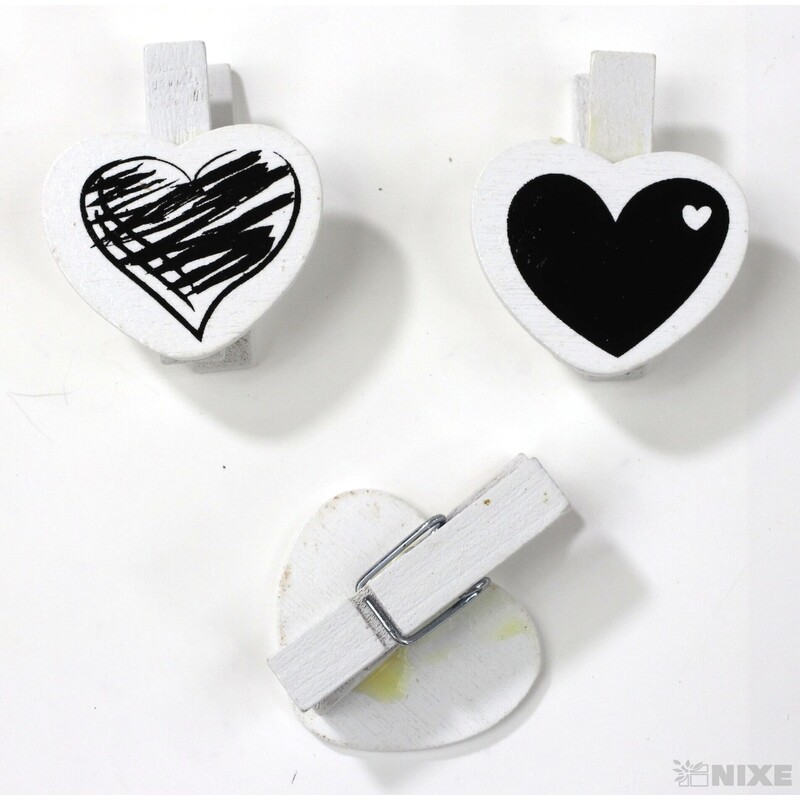 KOLÍČEK TABULE 3x3,5cm 6ks*ČERNÁ