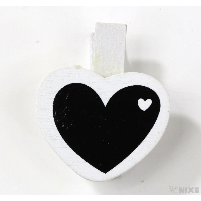 KOLÍČEK TABULE 3x3,5cm 6ks*ČERNÁ