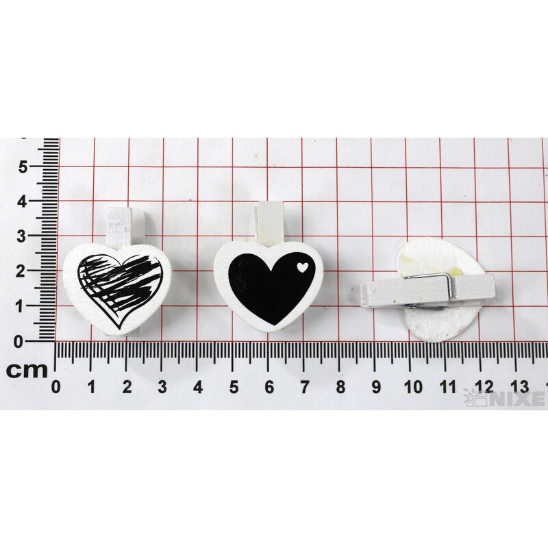 KOLÍČEK TABULE 3x3,5cm 6ks*ČERNÁ