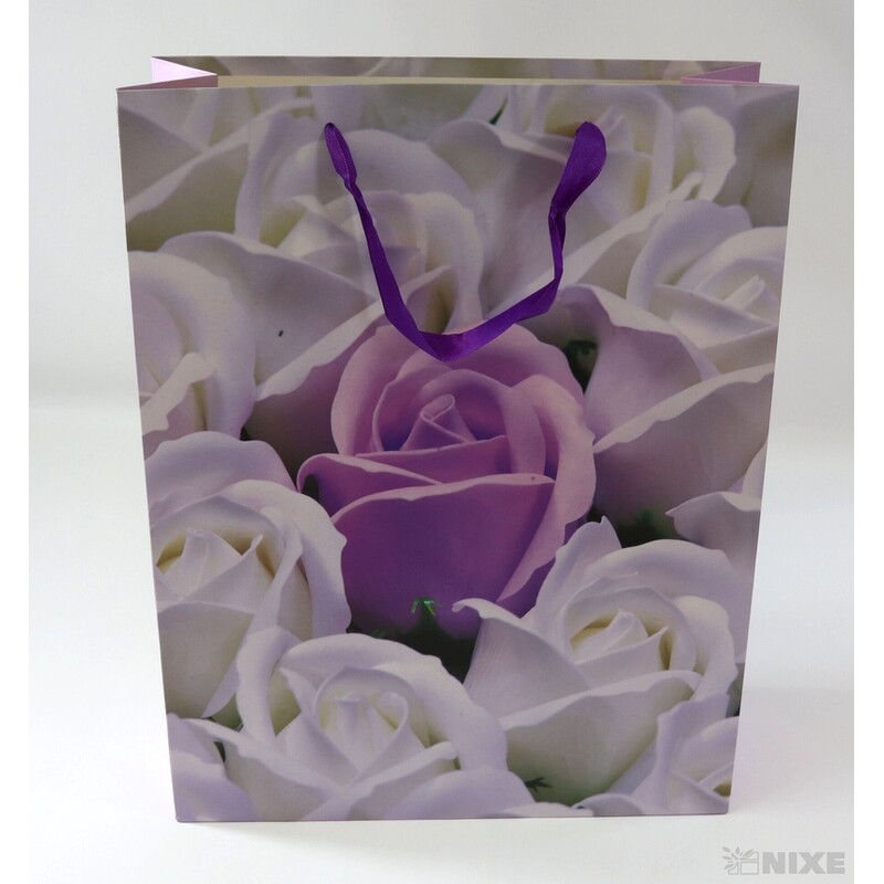 TAŠKA P RŮŽE 31x40x12cm*MIX BAREV