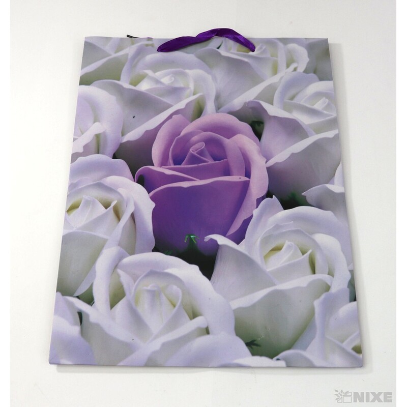 TAŠKA P RŮŽE 31x40x12cm*MIX BAREV