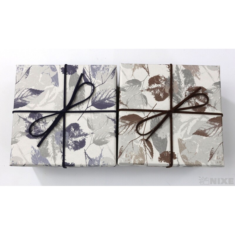 KRABICE 4ks 13x08x13cm*MIX BAREV