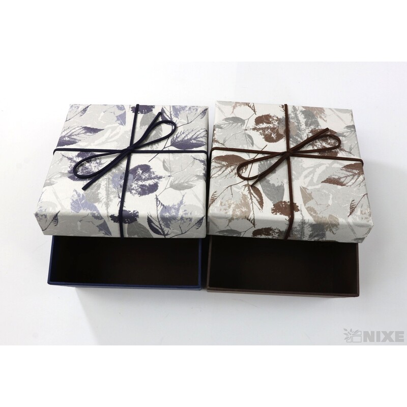 KRABICE 4ks 13x08x13cm*MIX BAREV