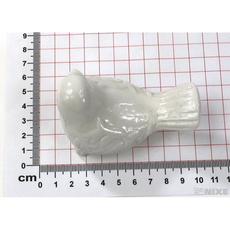 PTÁČEK KERAMIKA 8x5cm*BÍLÁ