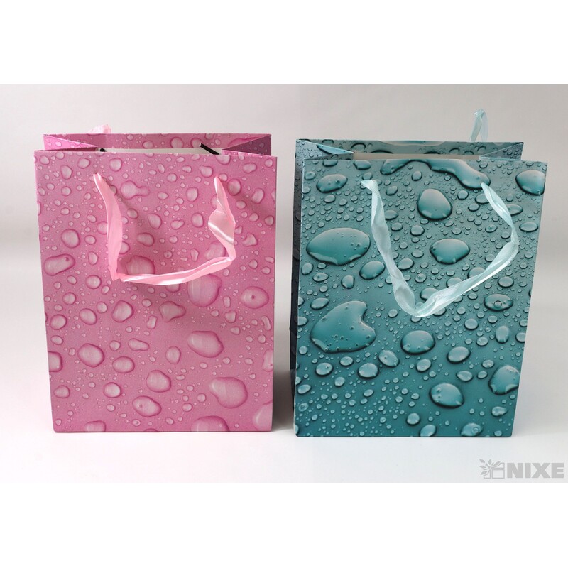 TAŠKA LUX WODNE KROPKI 18x24x8,5cm*