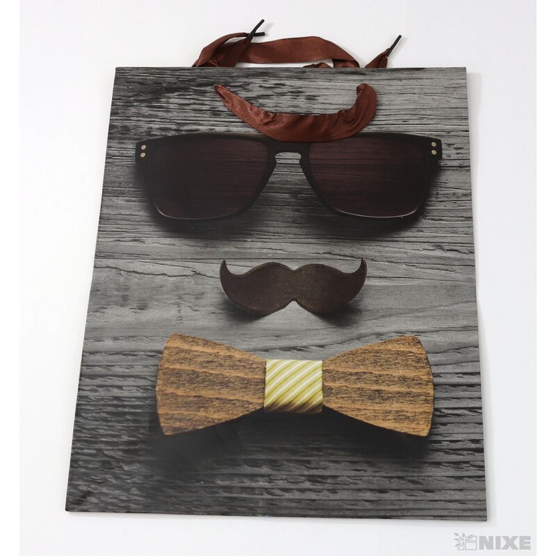 TAŠKA LUX MESKI MUSTAZ 26x32x10cm*