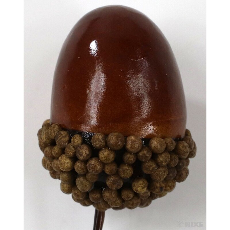 ŽALUDY 2,5x9cm 20ks*HNĚDÁ