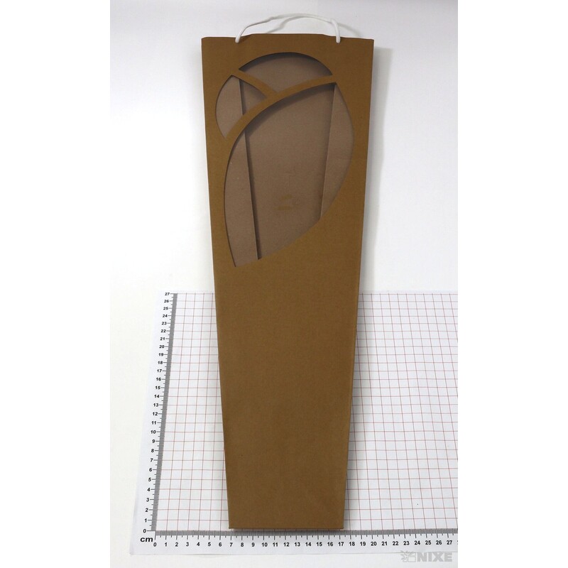 TAŠKA H OKNO 25x72x10cm*PŘÍRODNÍ