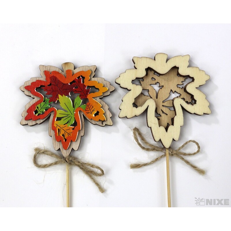 ZÁPICH LIST 7x27cm 6ks*PŘÍRODNÍ