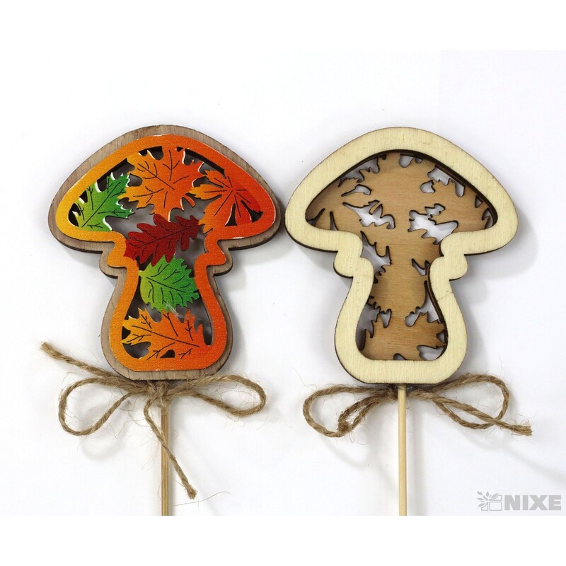 ZÁPICH HŘÍBEK 7x27cm 6ks*PŘÍRODNÍ