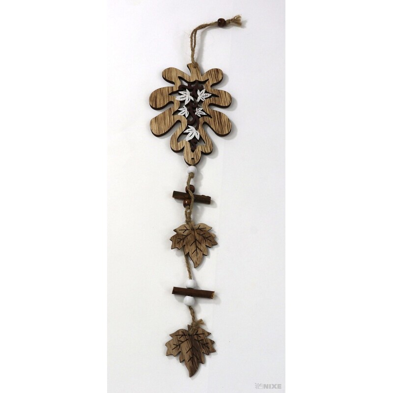 ZÁVĚS D LIST 13x40cm*PŘÍRODNÍ