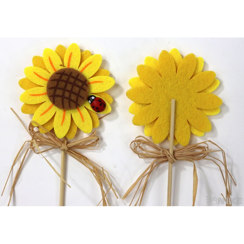 ZÁPICH FILC SLUNEČNICE 6x28cm 6ks*