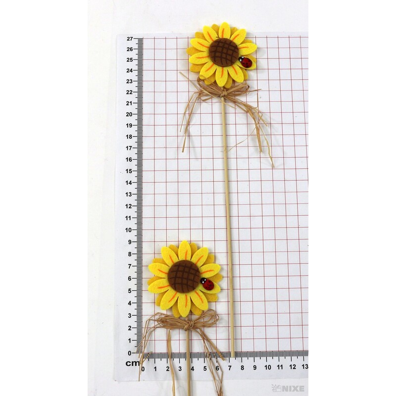 ZÁPICH FILC SLUNEČNICE 6x28cm 6ks*