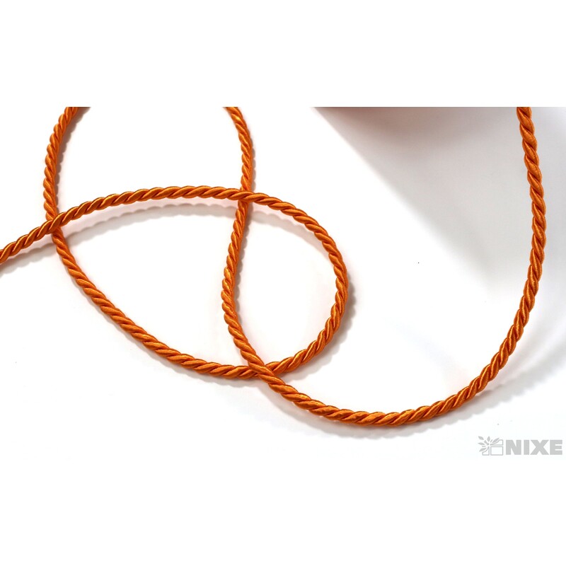 ŠŇŮRA 04mmx25m*ORANŽOVÁ SV. 194236