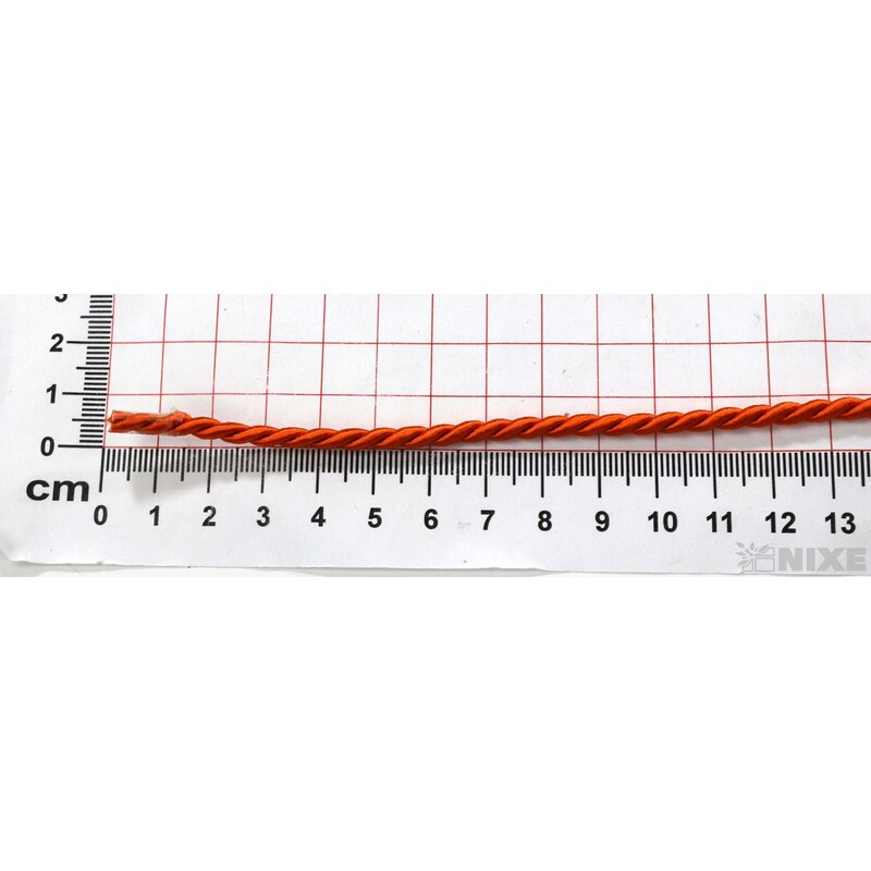 ŠŇŮRA 04mmx25m*ORANŽOVÁ 194136