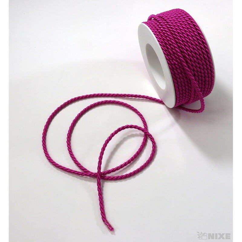 ŠŇŮRA 04mmx25m*RŮŽOVÁ TM. 194158